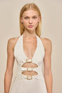 BRAXTON DRESS - OFF WHITE