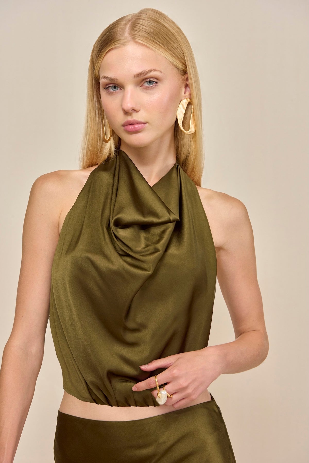 CULT GAIA ADRIENNE TOP - ROSEMARY