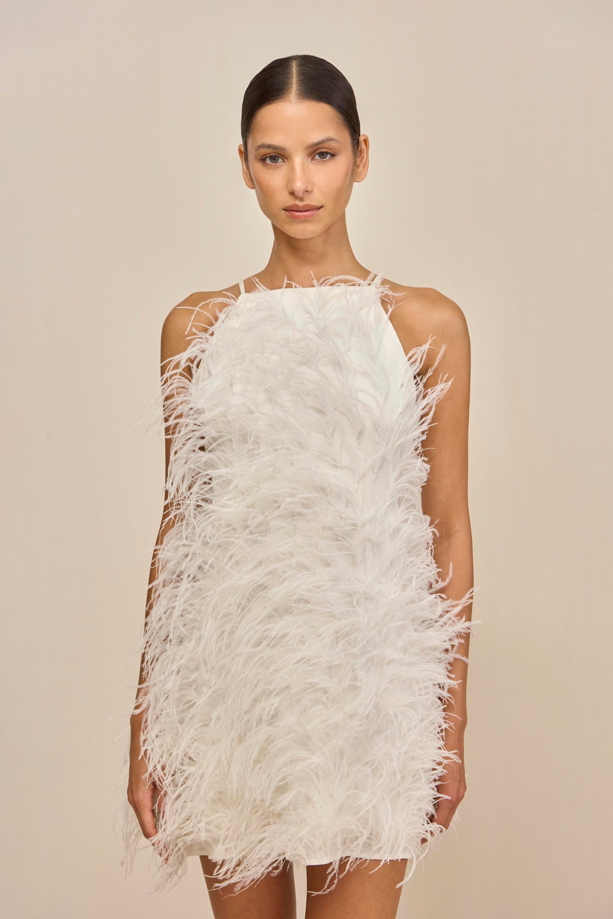 SHANNON DRESS - OFF WHITE