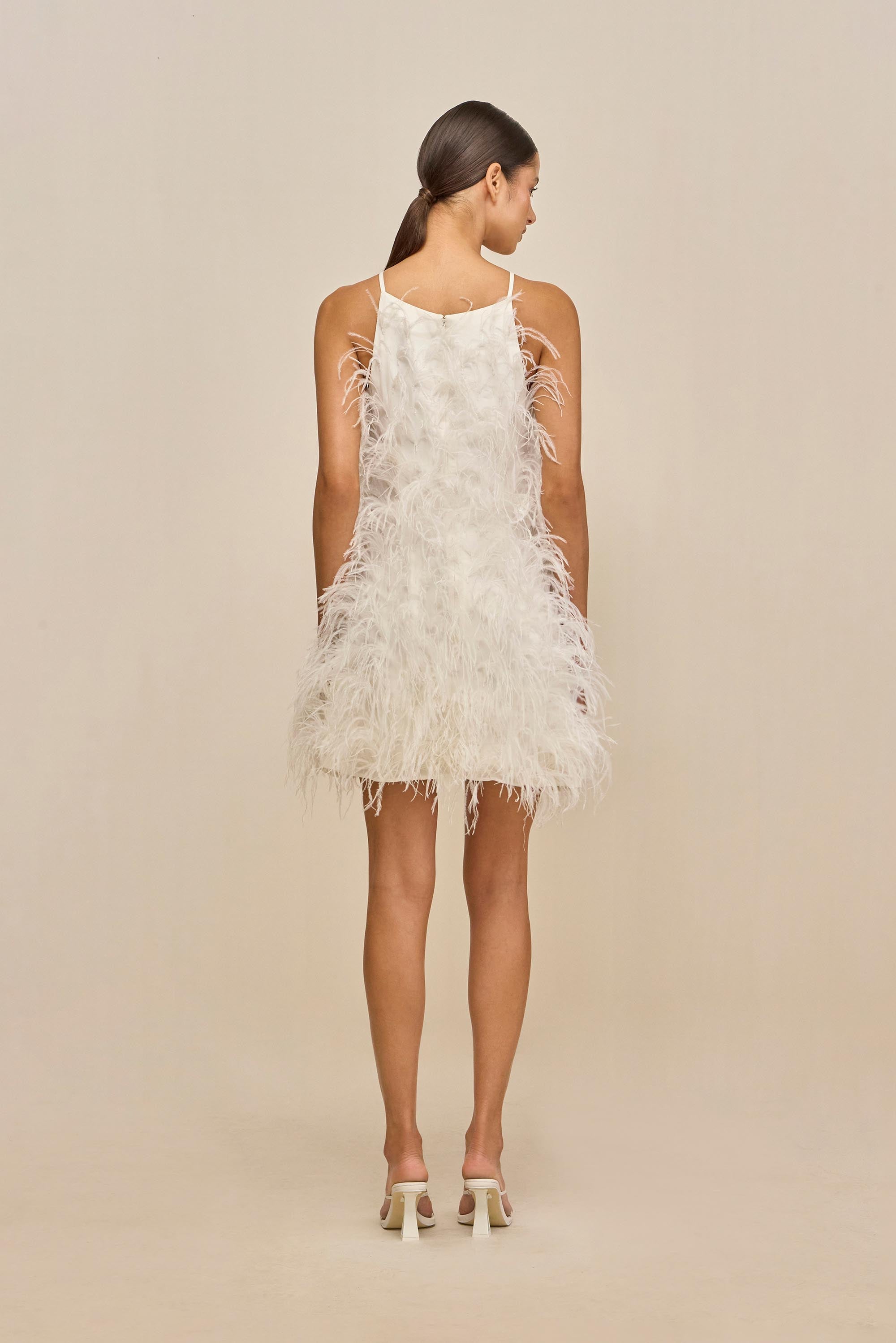 SHANNON DRESS - OFF WHITE