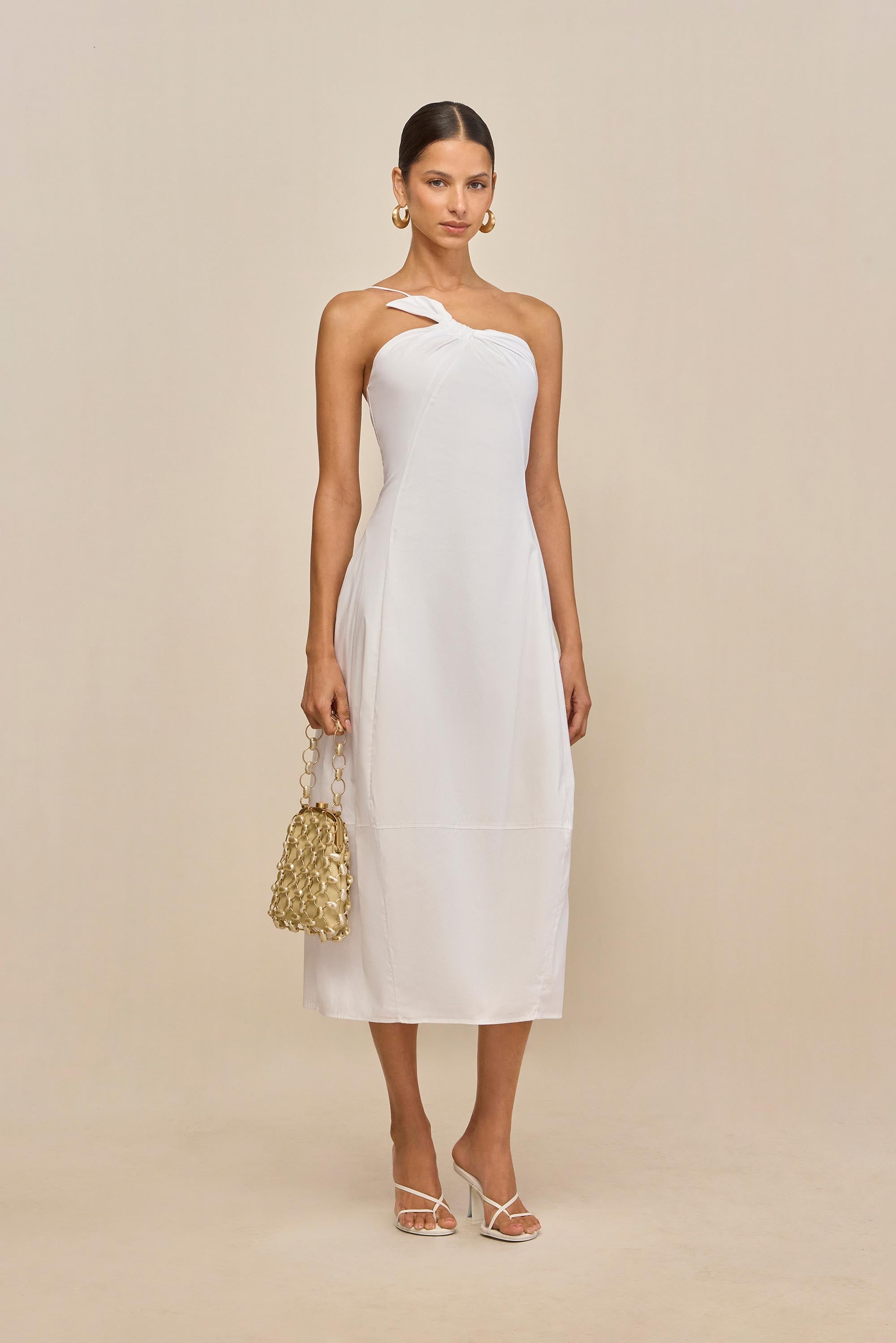 ARACELI DRESS - OPTIC WHITE