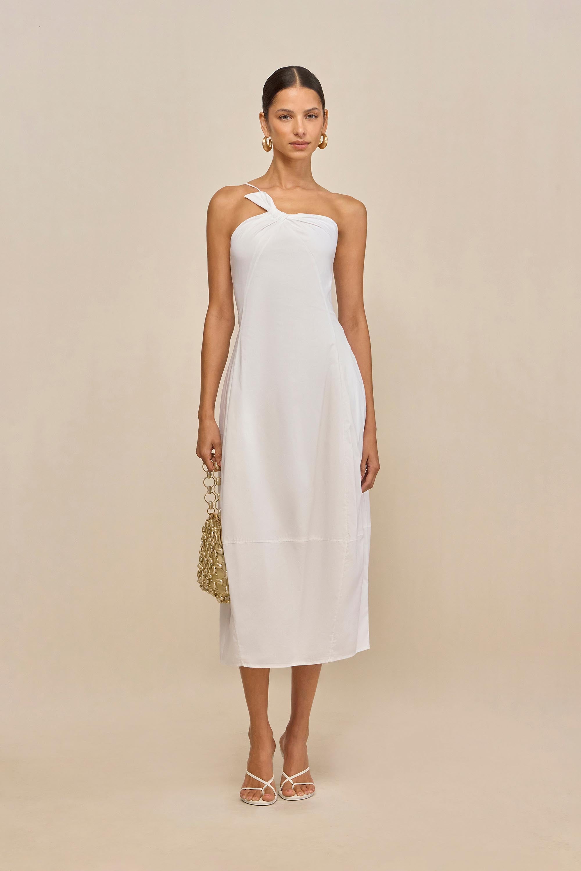 ARACELI DRESS - OPTIC WHITE