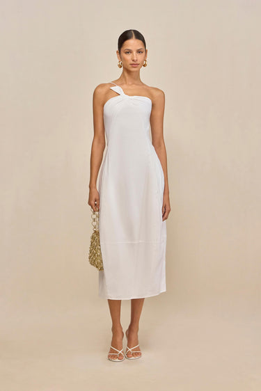 ARACELI DRESS - OPTIC WHITE | ARACELI DRESS - OPTIC WHITE | Secondary image