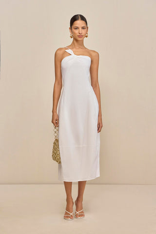 ARACELI DRESS - OPTIC WHITE