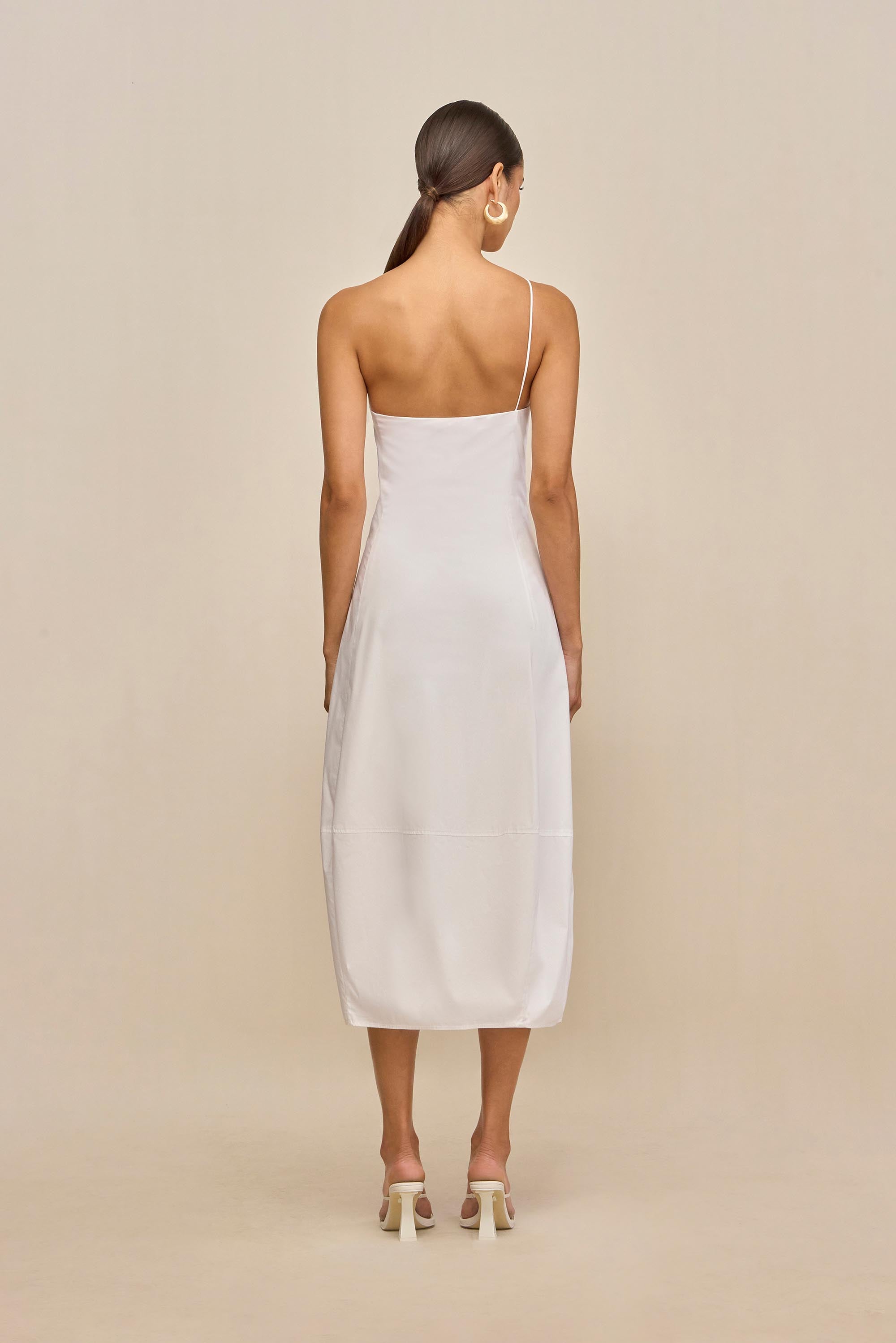 ARACELI DRESS - OPTIC WHITE