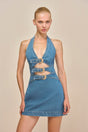 ANICE DRESS - STONE WASH