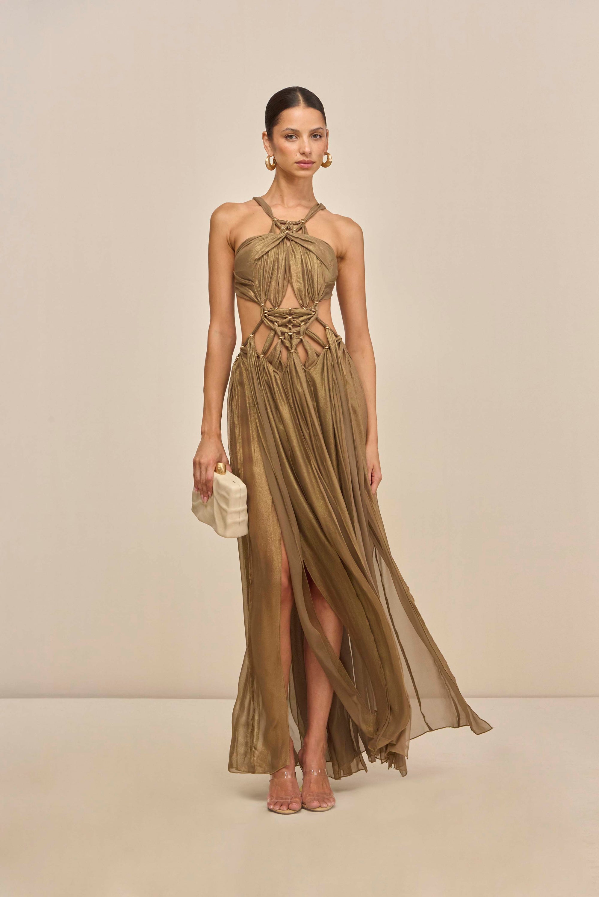 ALEXA GOWN - GOLD