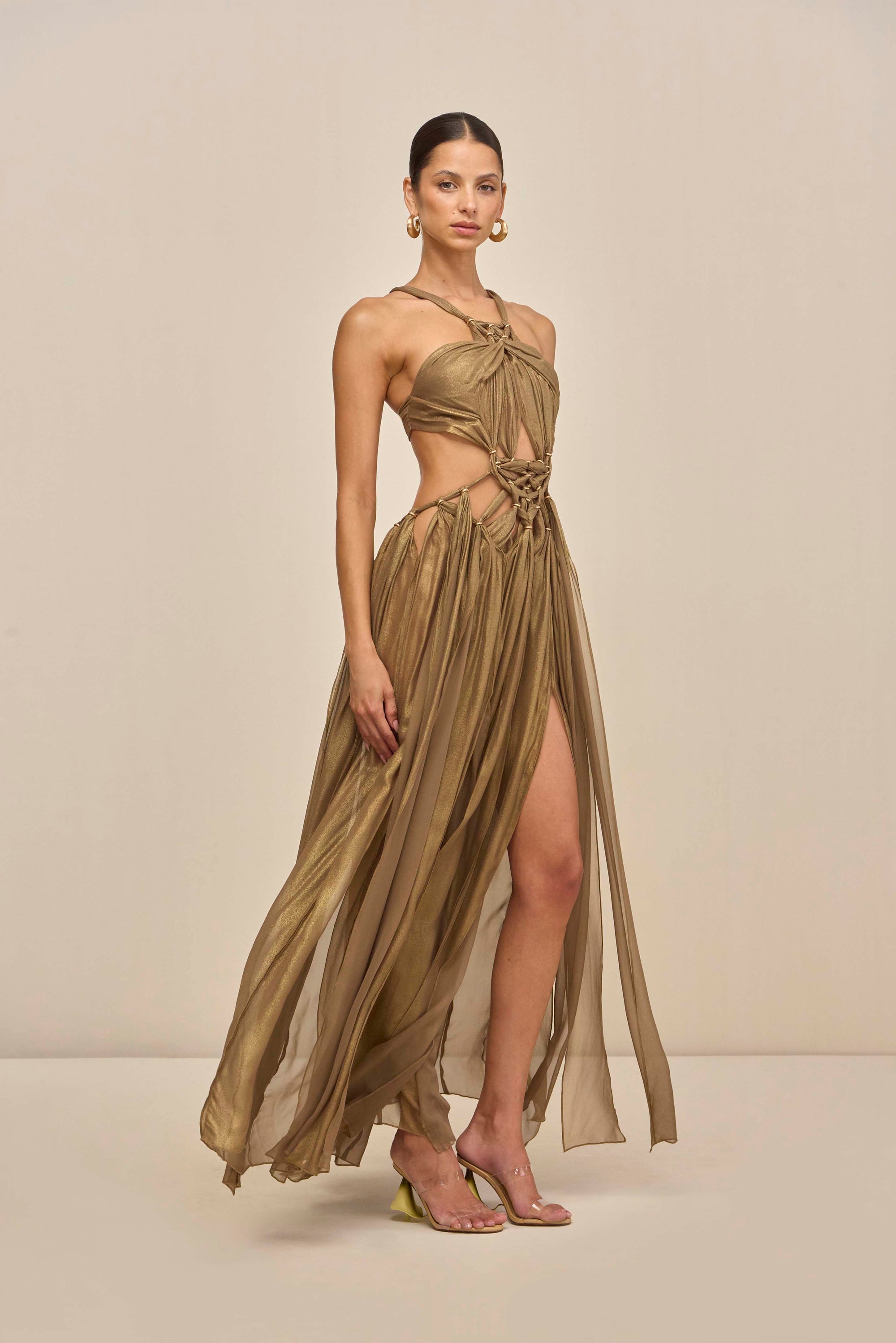 ALEXA GOWN - GOLD