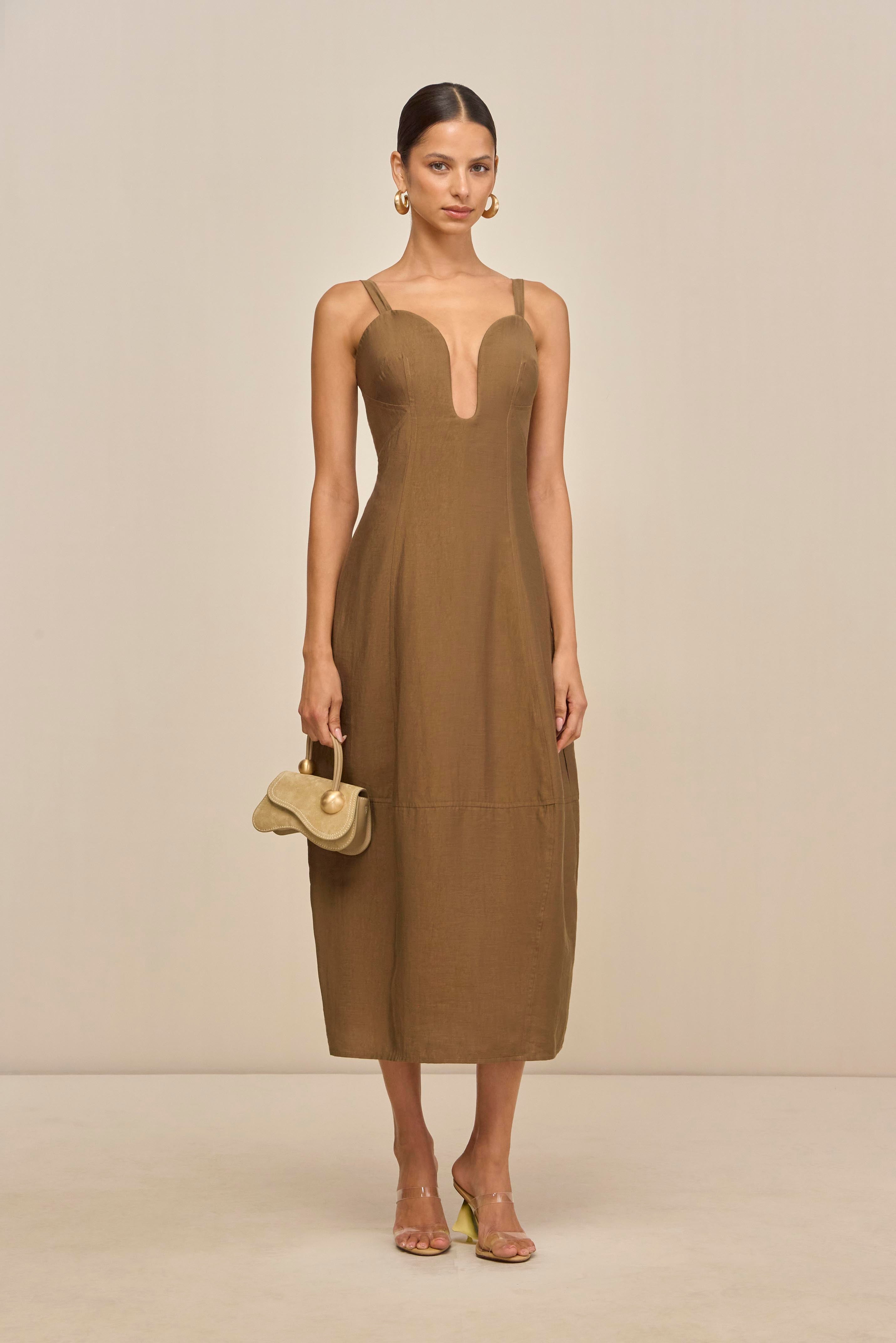 CHIARA DRESS - AFFOGATO