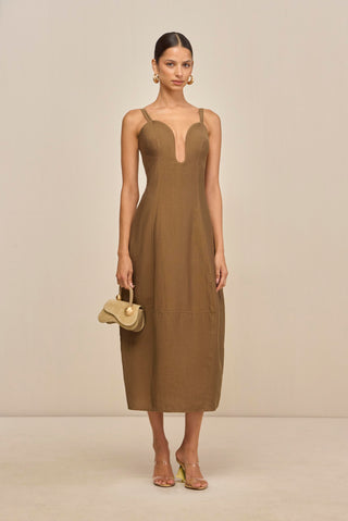 CHIARA DRESS - AFFOGATO