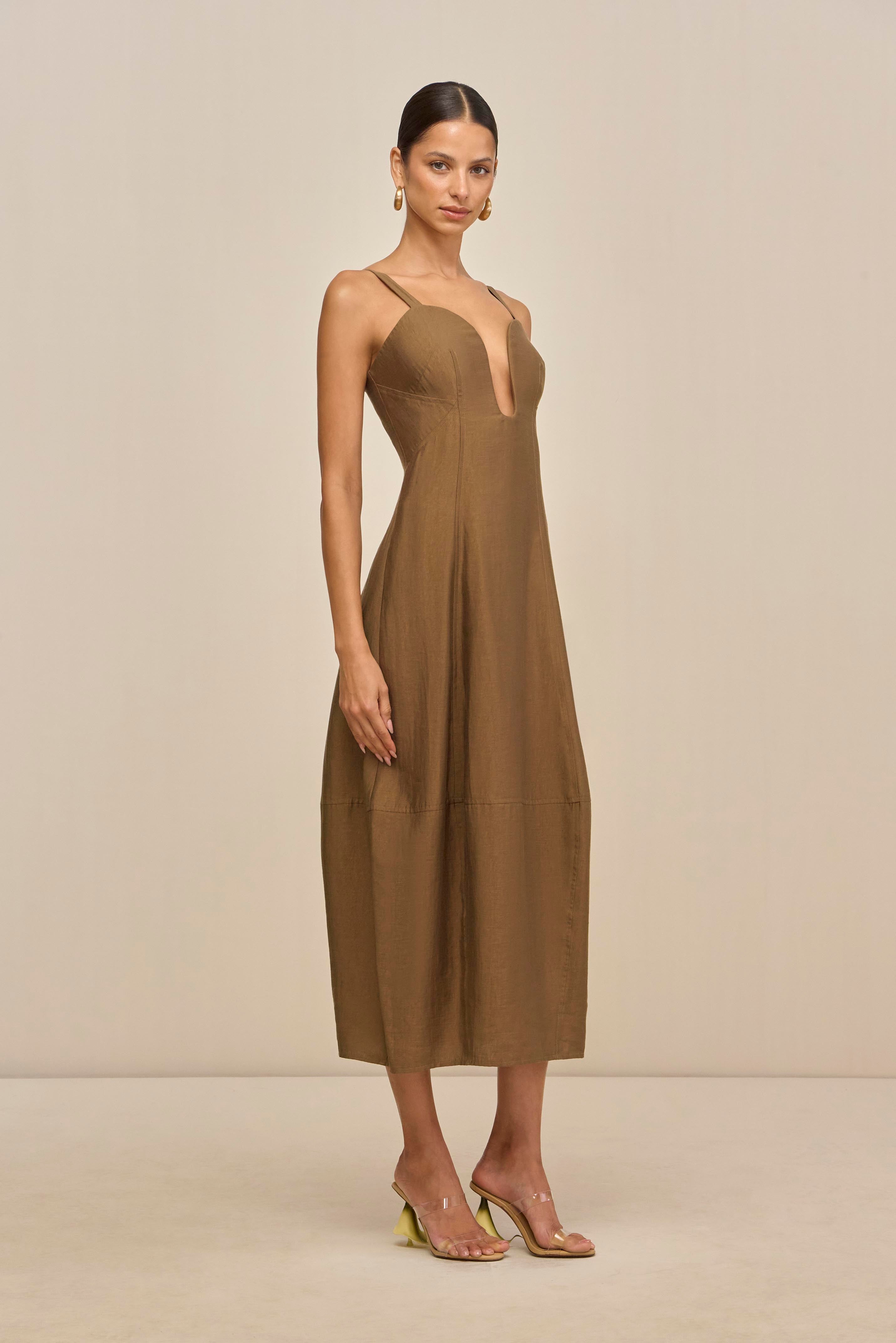 CHIARA DRESS - AFFOGATO
