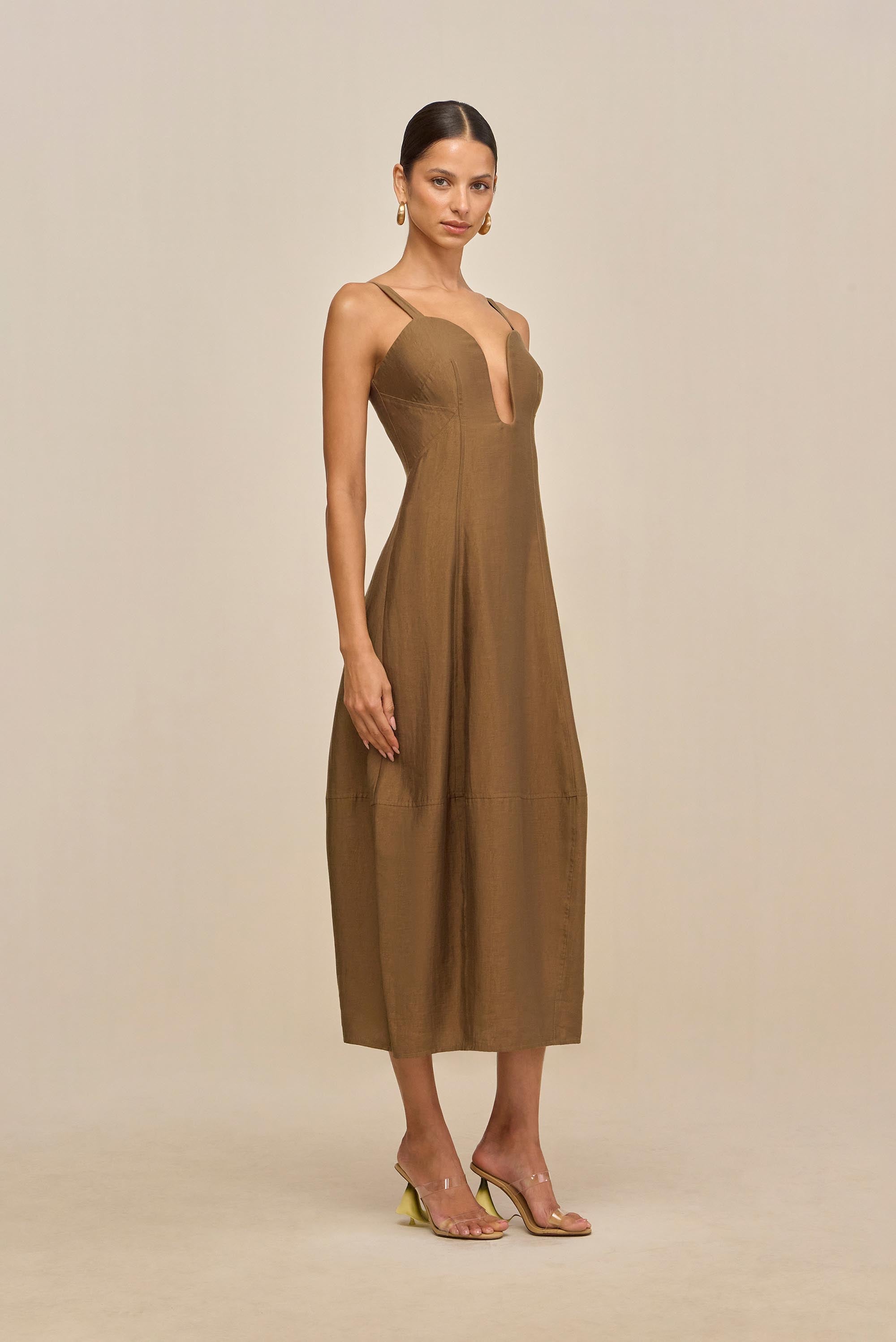 CHIARA DRESS - AFFOGATO