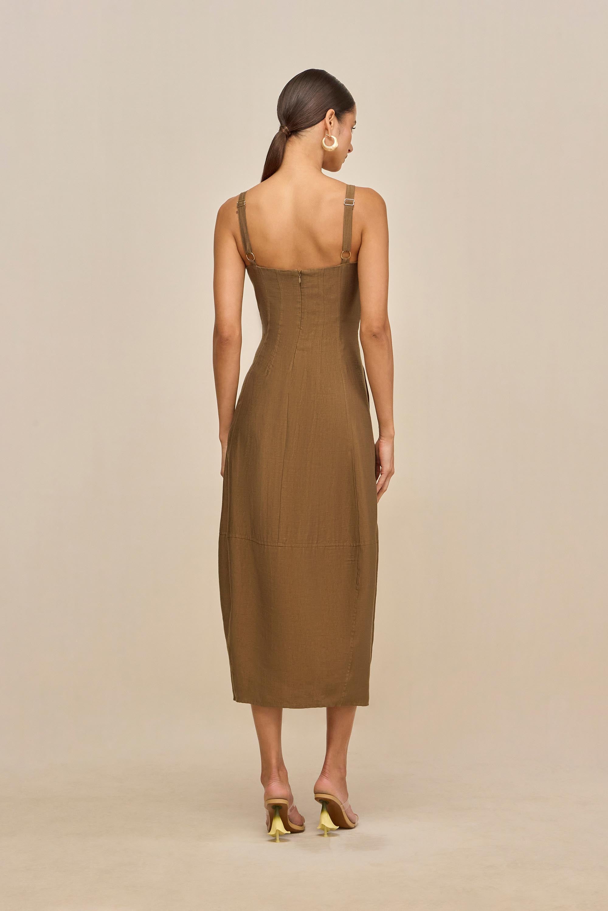 CHIARA DRESS - AFFOGATO
