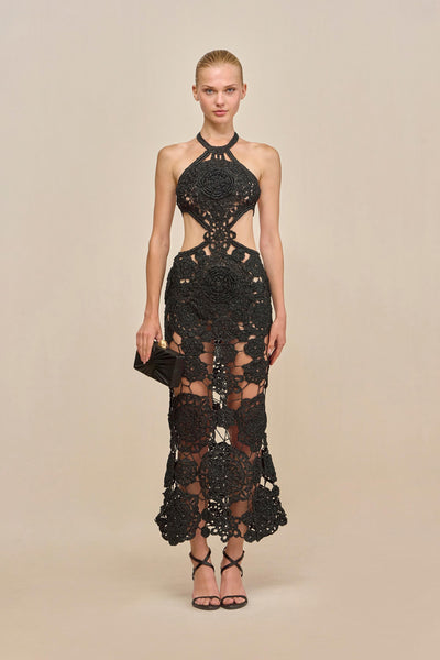 ACCALIA CROCHET GOWN
