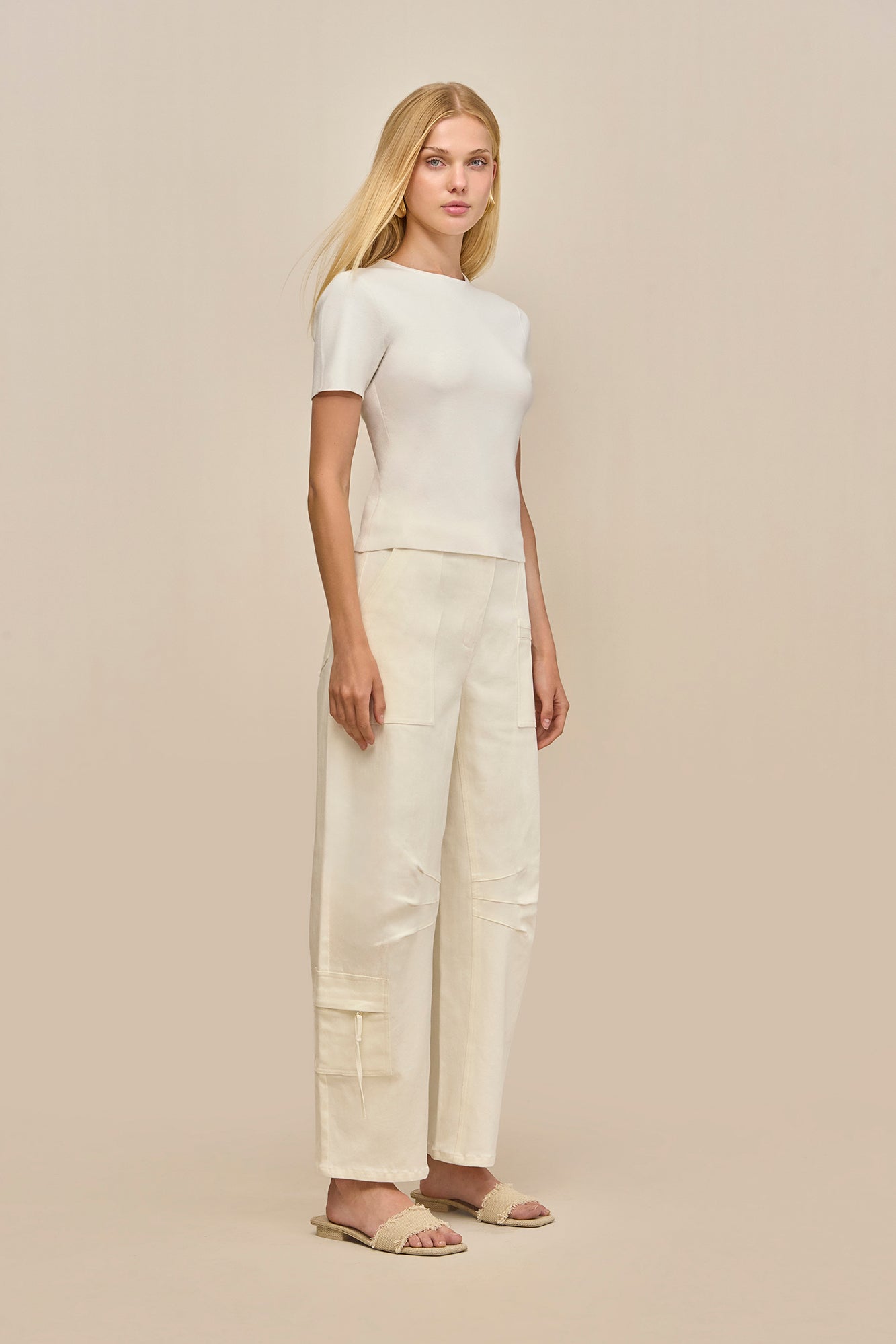EWA PANT - OFF WHITE