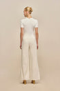 MILIOS KNIT TOP - OFF WHITE