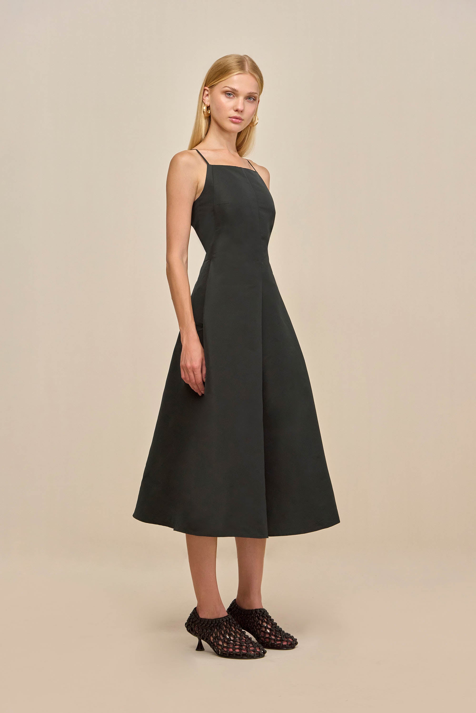 DEENA DRESS - BLACK