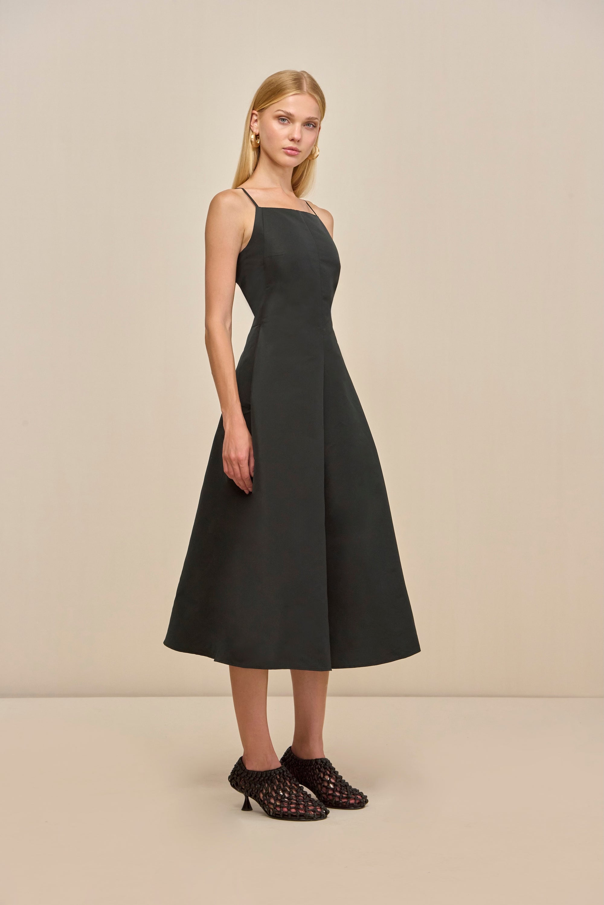 DEENA DRESS - BLACK