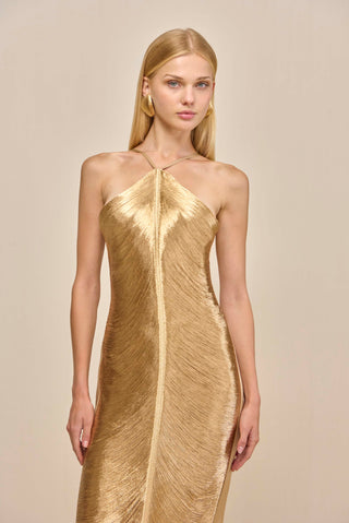 RENATA GOWN - LIGHT GOLD