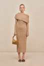 HERA MINI SHOULDER BAG - CAMEL
