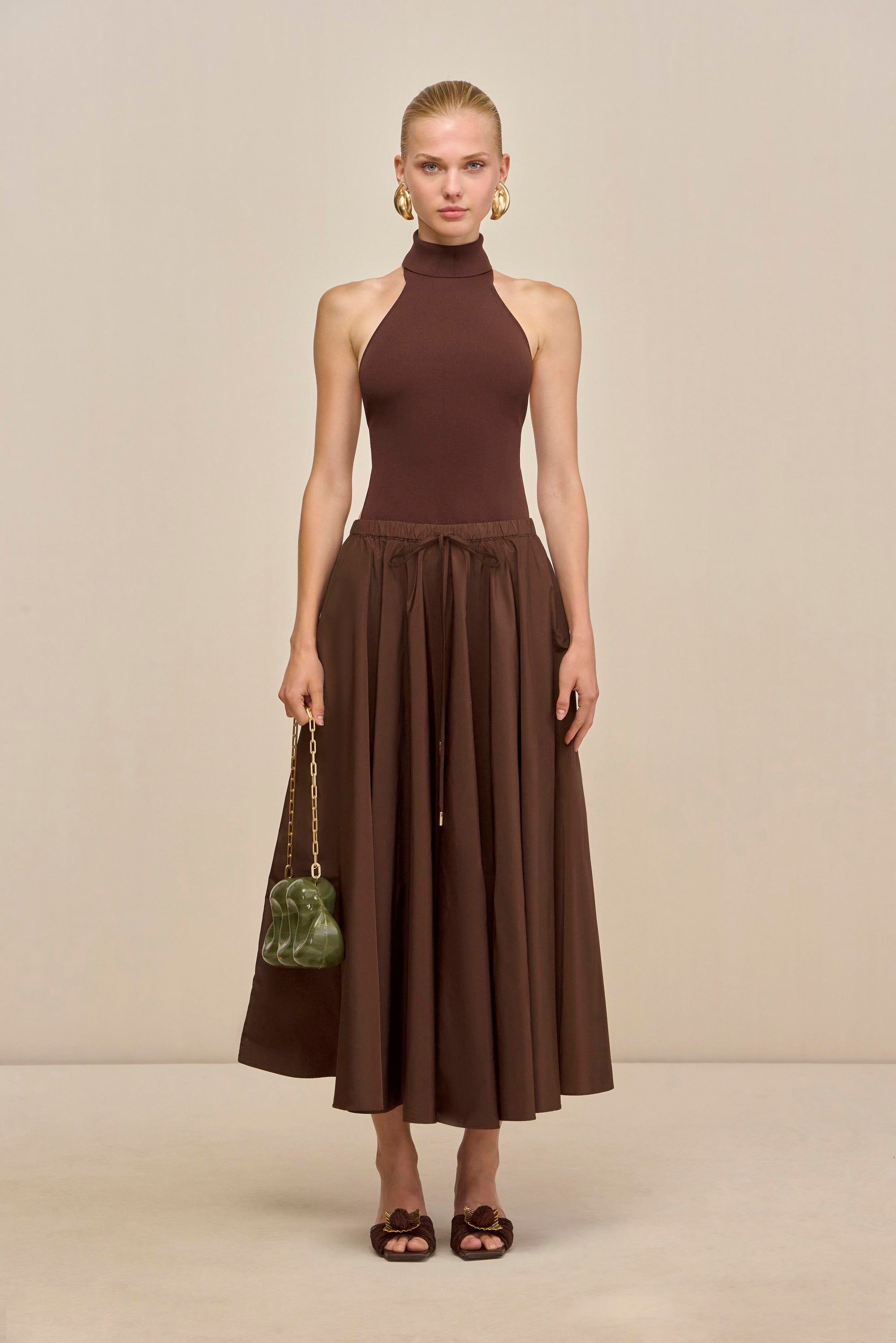 WAKE KNIT TOP - JAVA