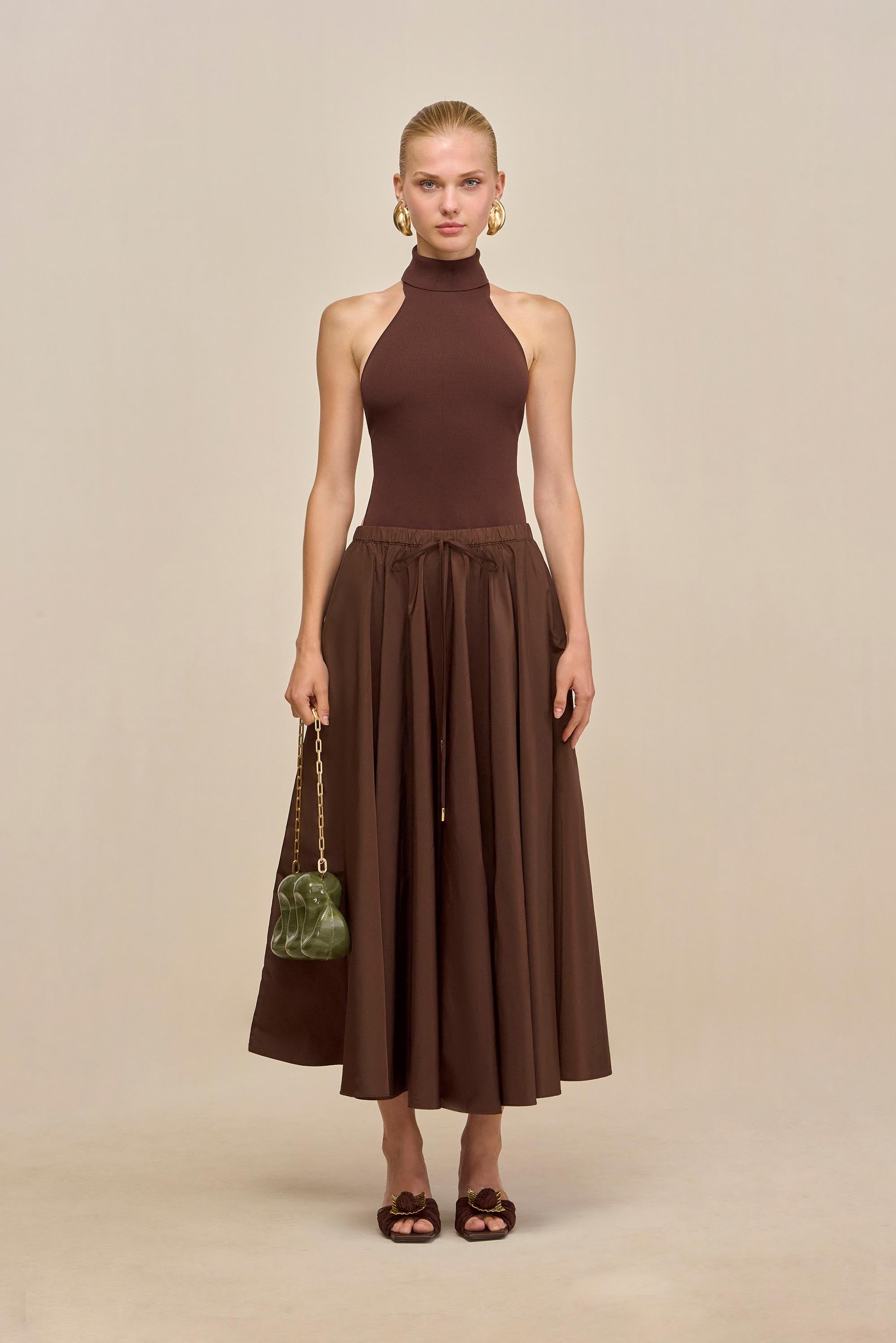 WAKE KNIT TOP - JAVA