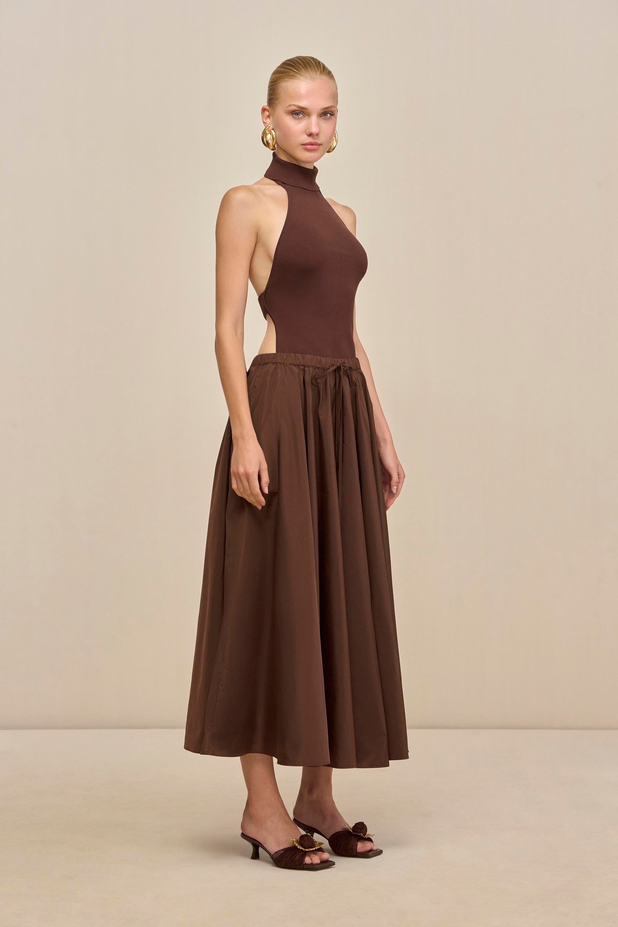 WAKE KNIT TOP - JAVA