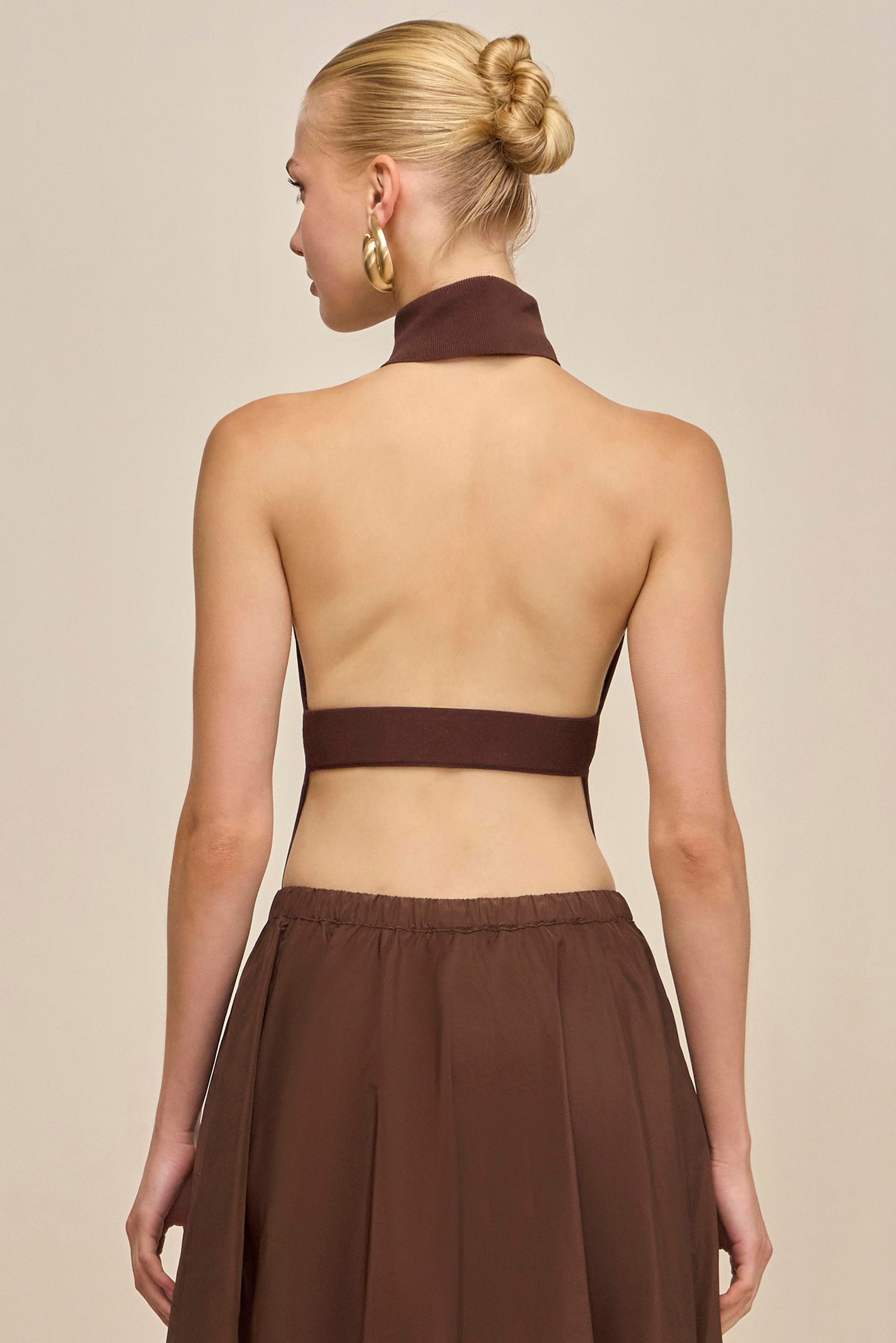 WAKE KNIT TOP - JAVA