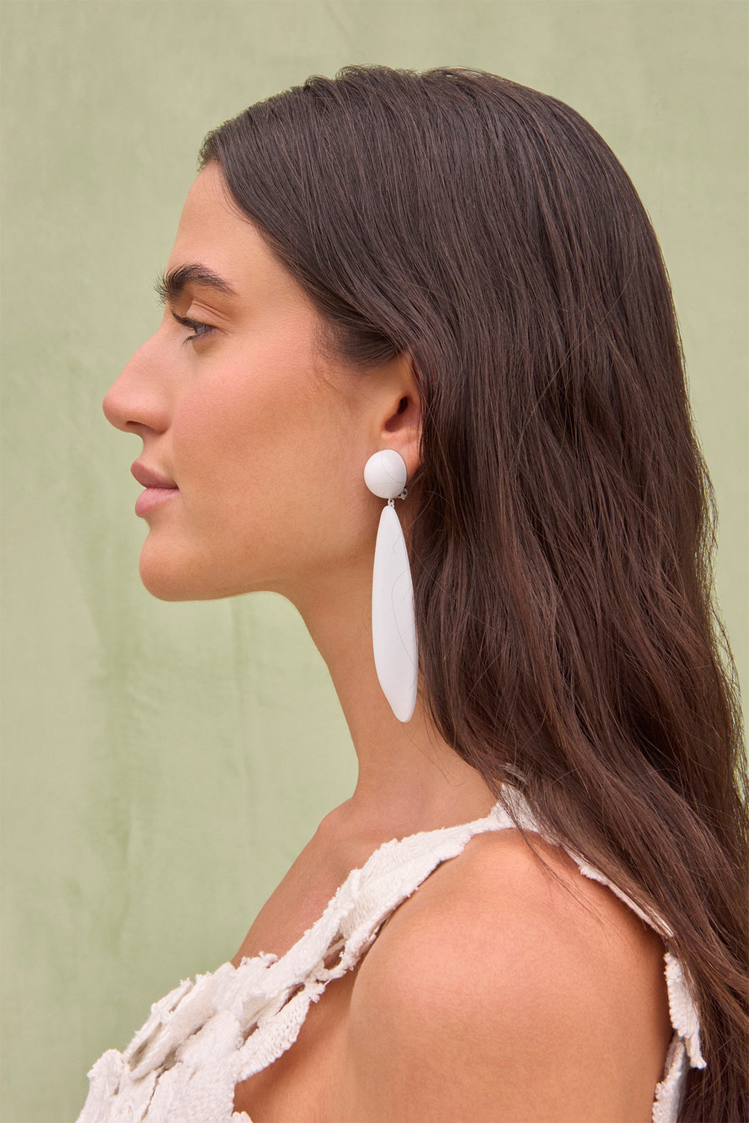 FIORE EARRING - WHITE