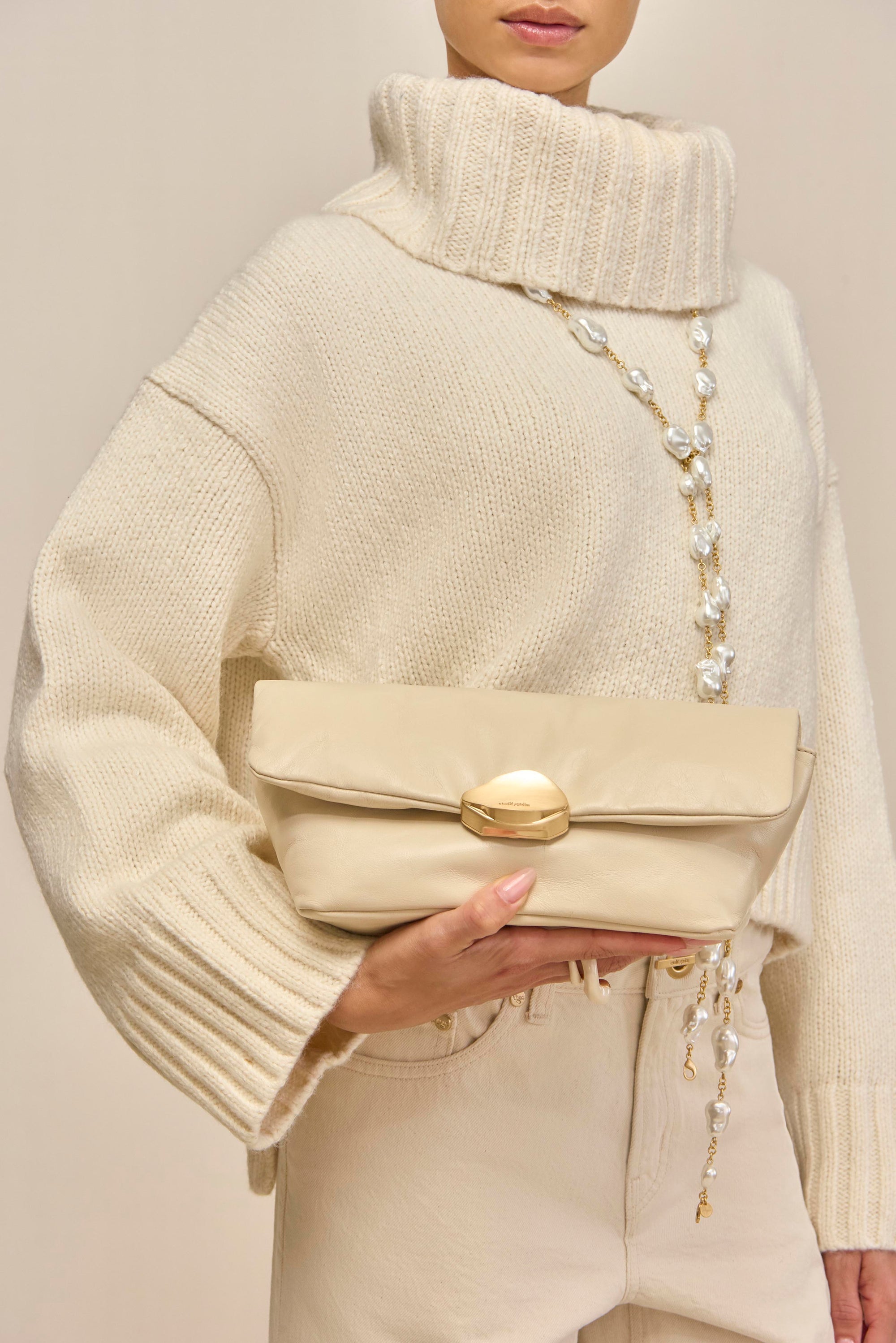 WREN SHOULDER BAG - ALABASTER