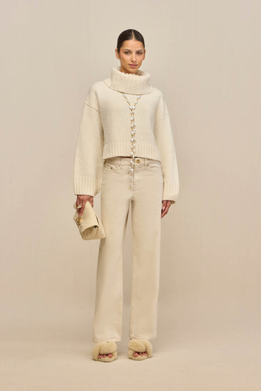 BELANA SWEATER - OFF WHITE | BELANA SWEATER - OFF WHITE