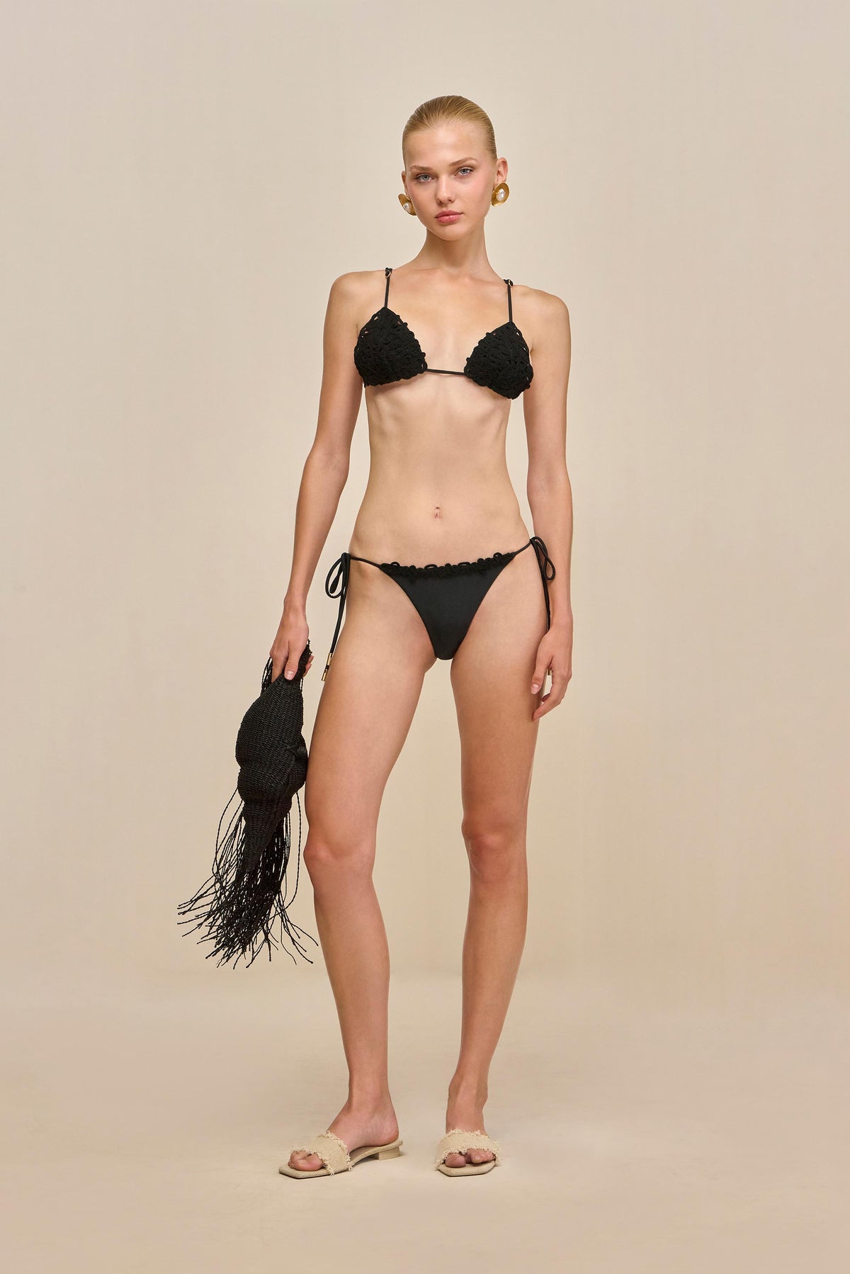IRINA BIKINI BOTTOM - BLACK