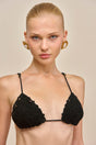 IRINA BIKINI TOP - BLACK