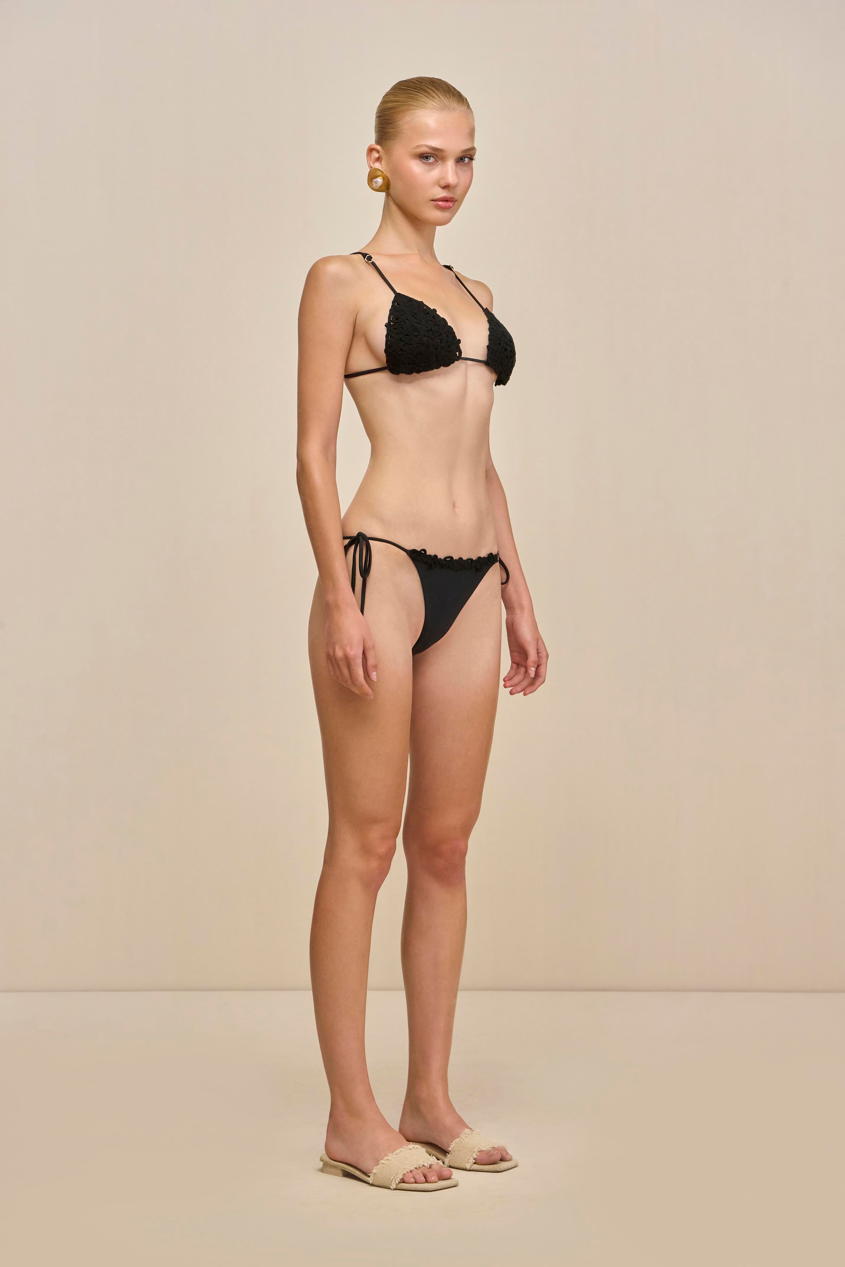 IRINA BIKINI TOP - BLACK