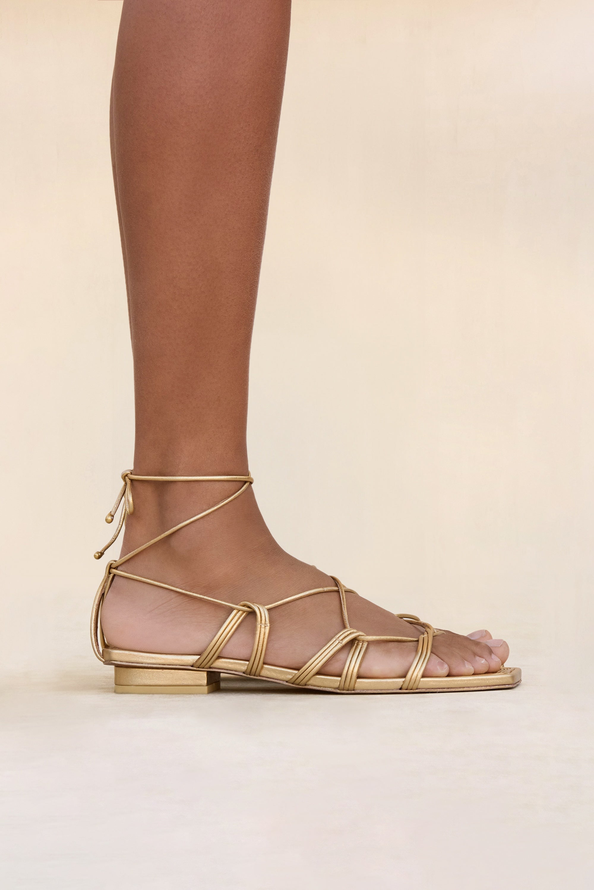 MADDOX SANDAL - BRASS