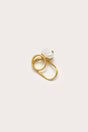 MARAIS RING - BRUSHED BRASS