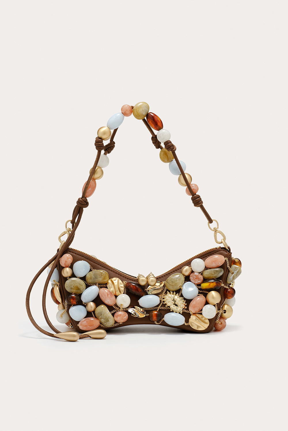 MERCIER CLUTCH SADDLE BAUBLE MULTI – CULT GAIA - Main Image