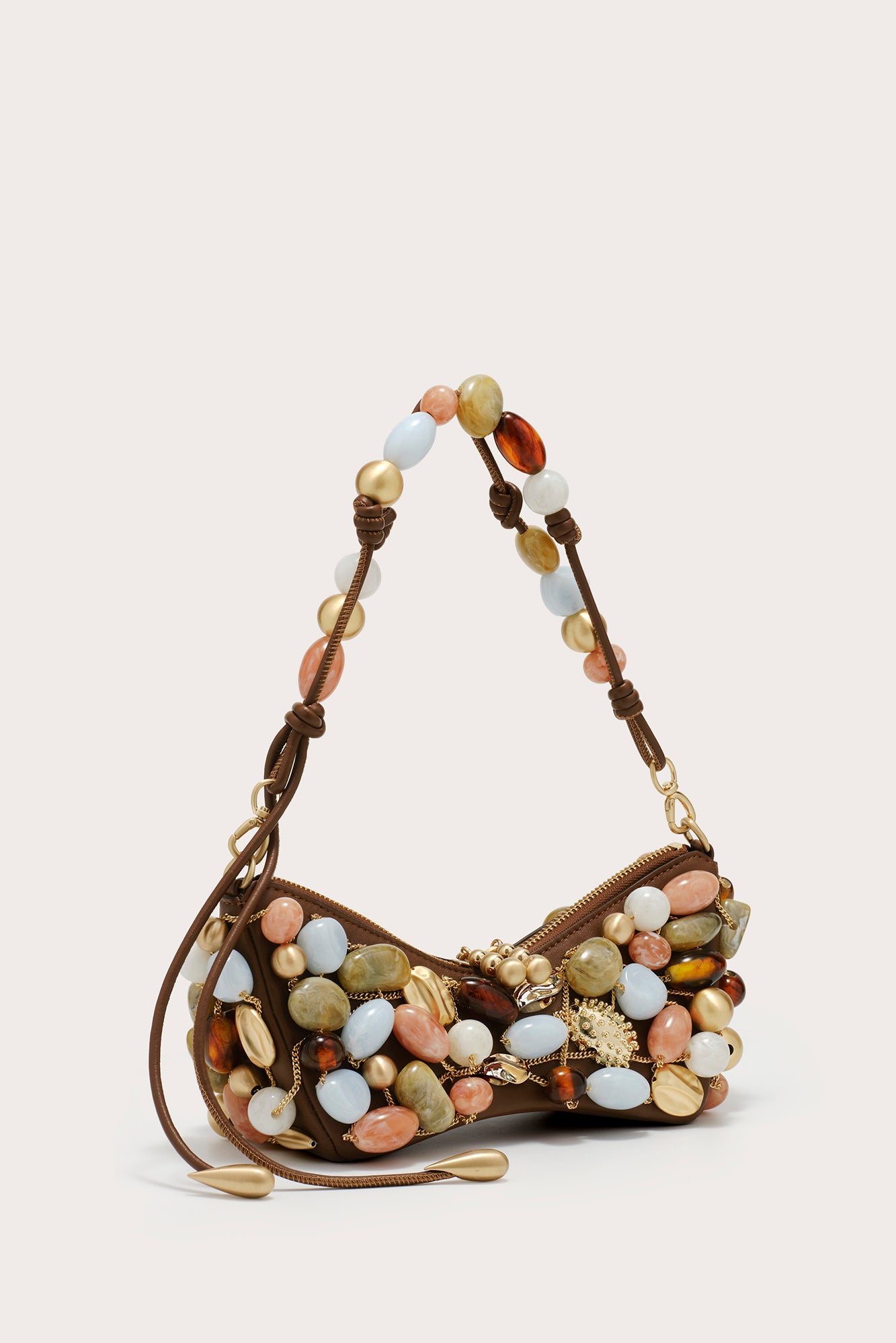 MERCIER MINI SHOULDER BAG - SADDLE BAUBLE MULTI