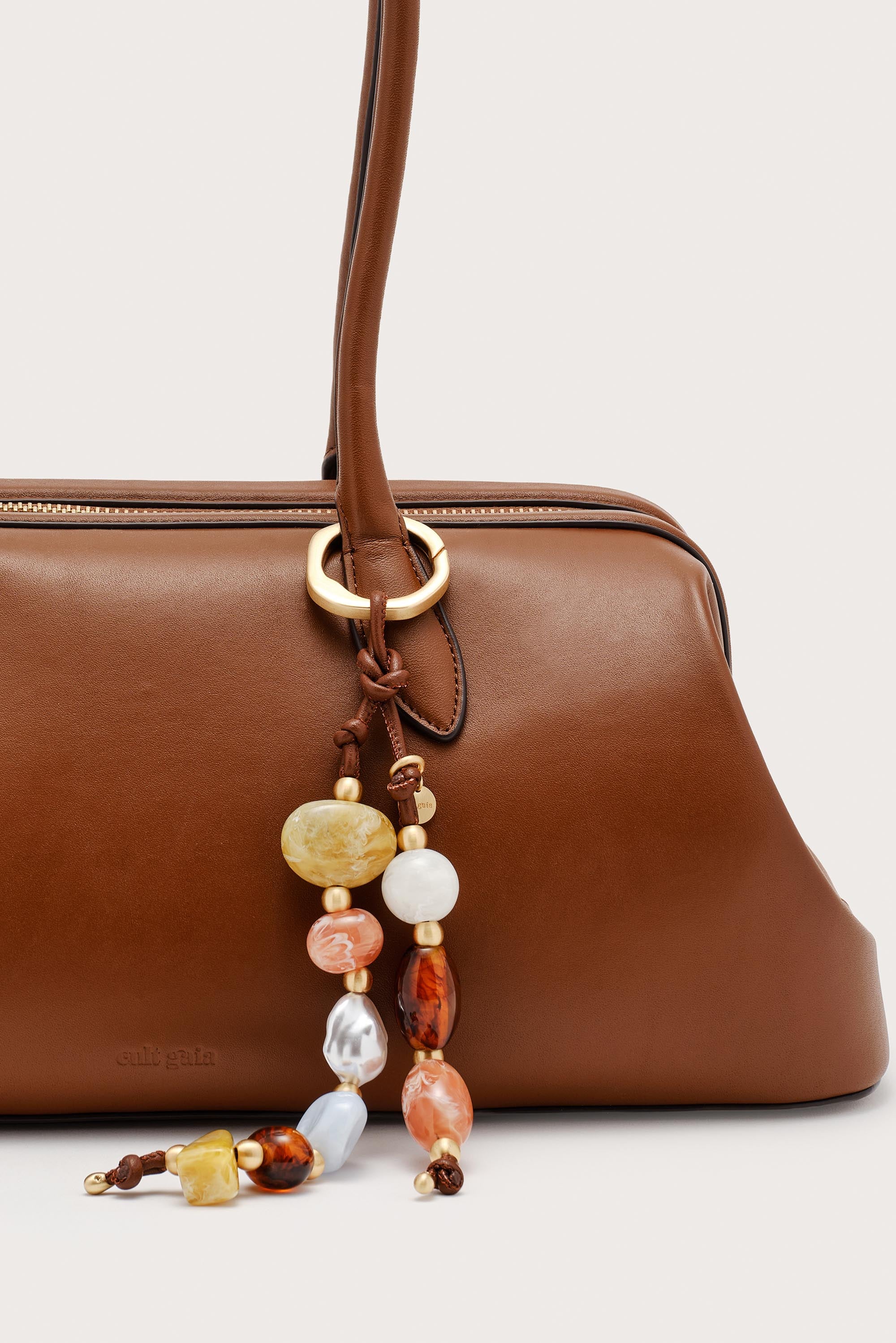 MERCIER KEY RING - SADDLE BAUBLE MULTI