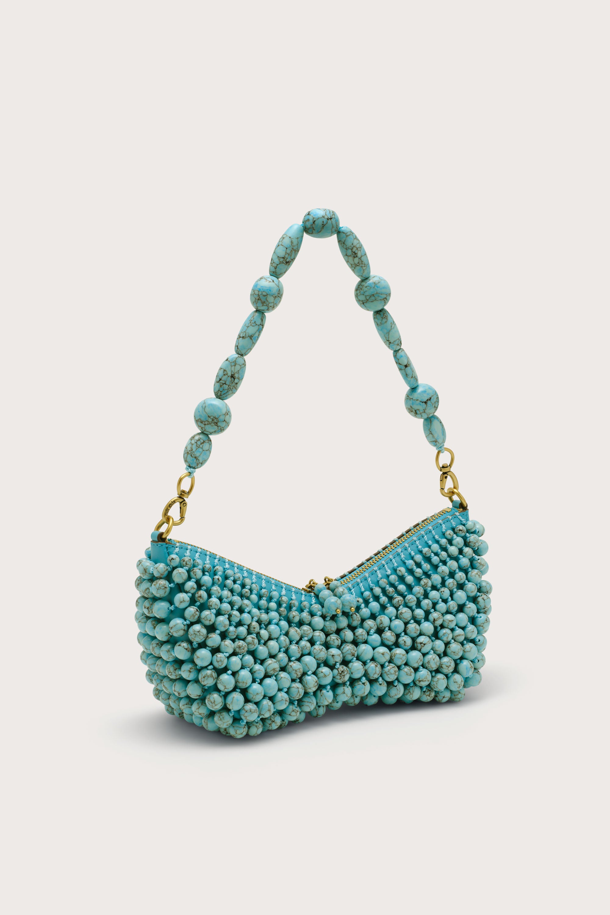 MERCIER MINI SHOULDER BAG - IBIZA TURQUOISE