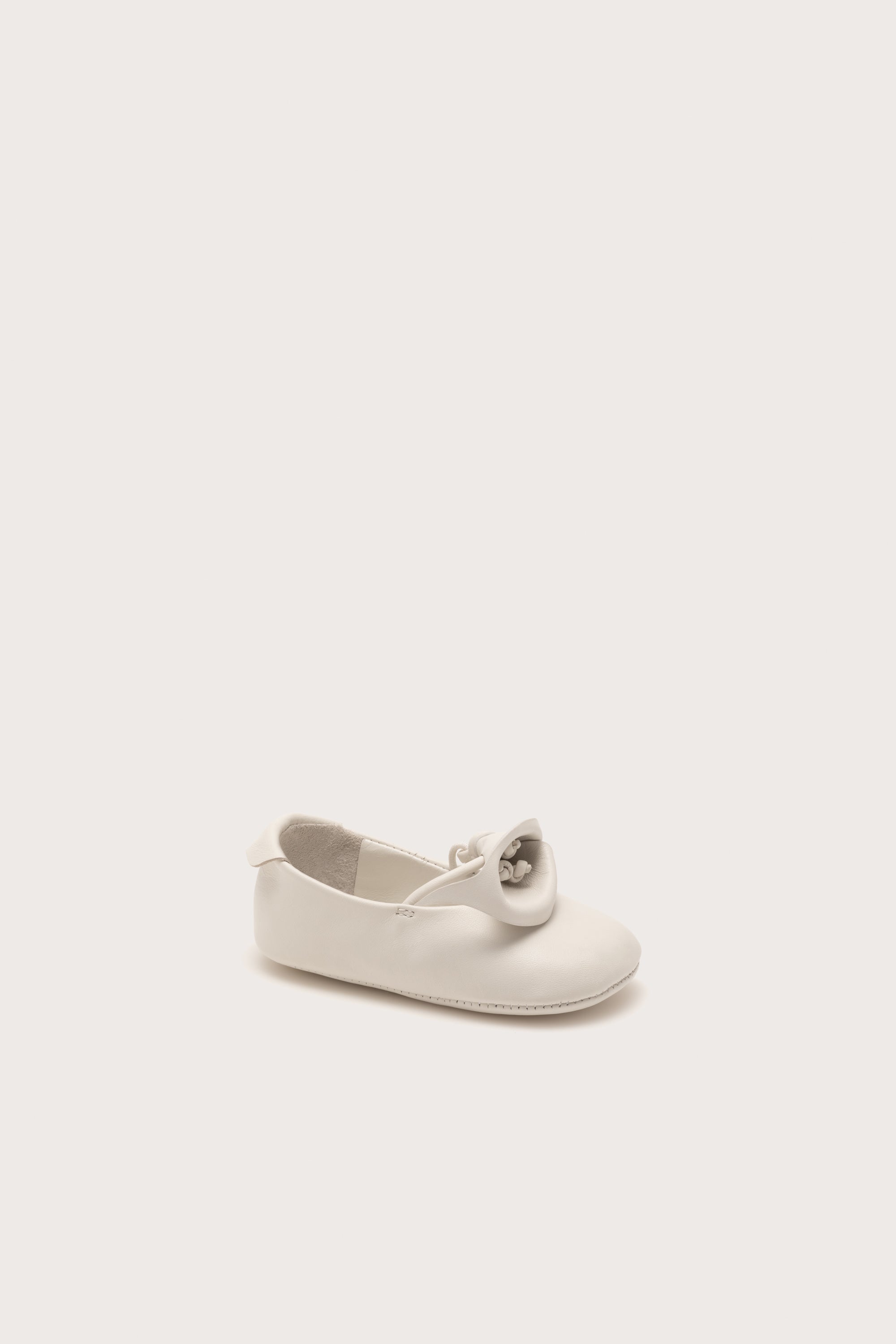 BABY MIMI BALLET FLAT - ANTIQUE WHITE