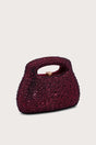 MIMI RHINESTONE BAG - CHIANTI