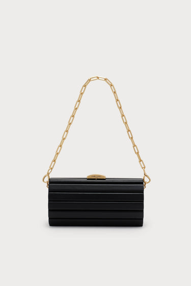MINI ROLIE POLIE CLUTCH - BLACK | MINI ROLIE POLIE CLUTCH - BLACK