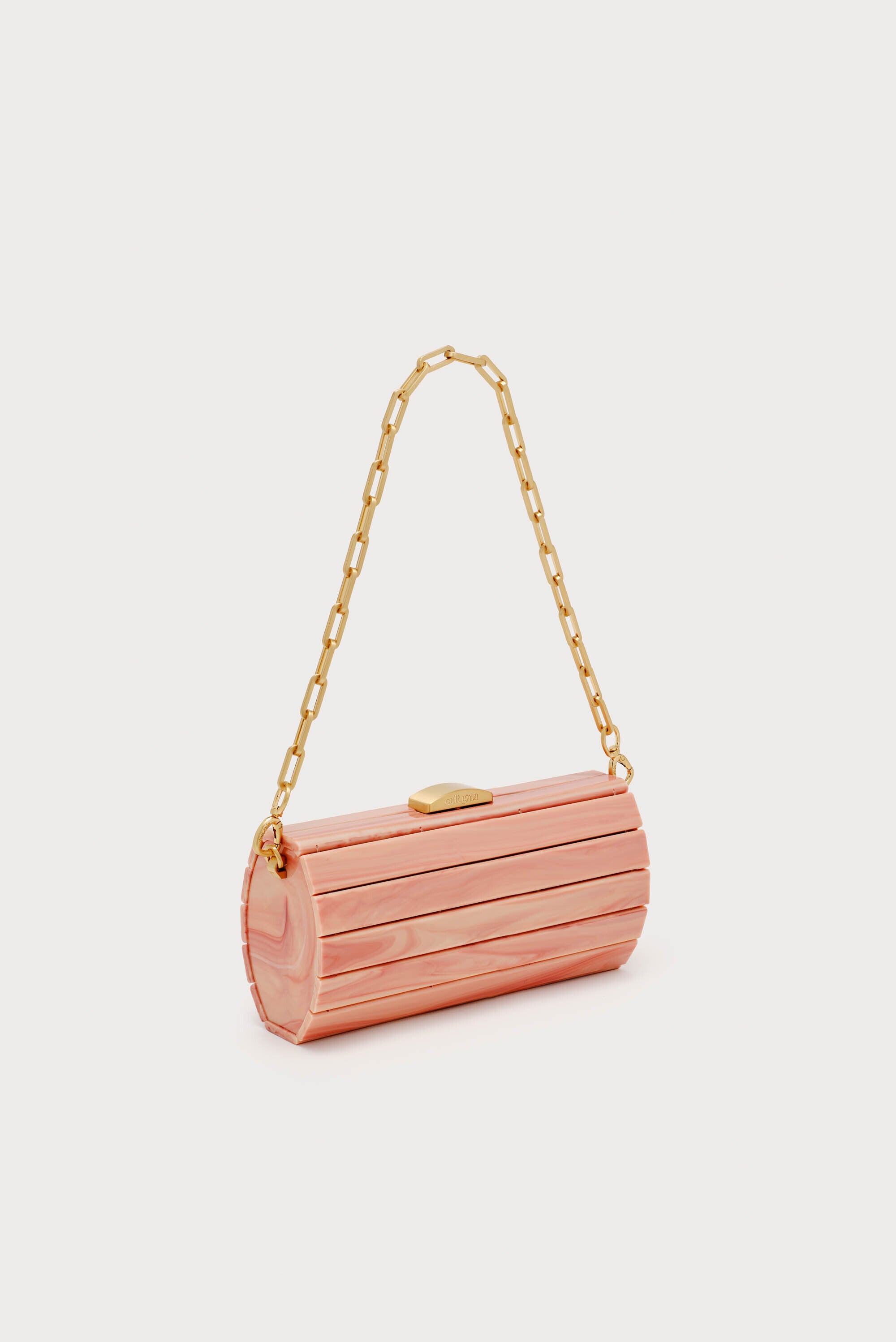 MINI ROLIE POLIE CLUTCH - ROSE WATER