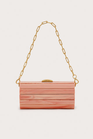 MINI ROLIE POLIE CLUTCH - ROSE WATER