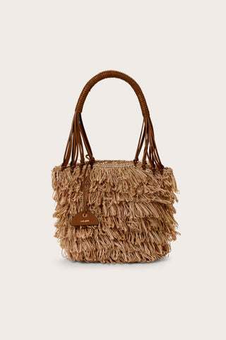 MILADIA SHOULDER BAG - TOASTED NATURAL