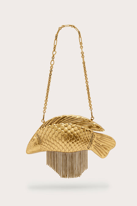 NEEMO CLUTCH - ANTIQUE BRASS