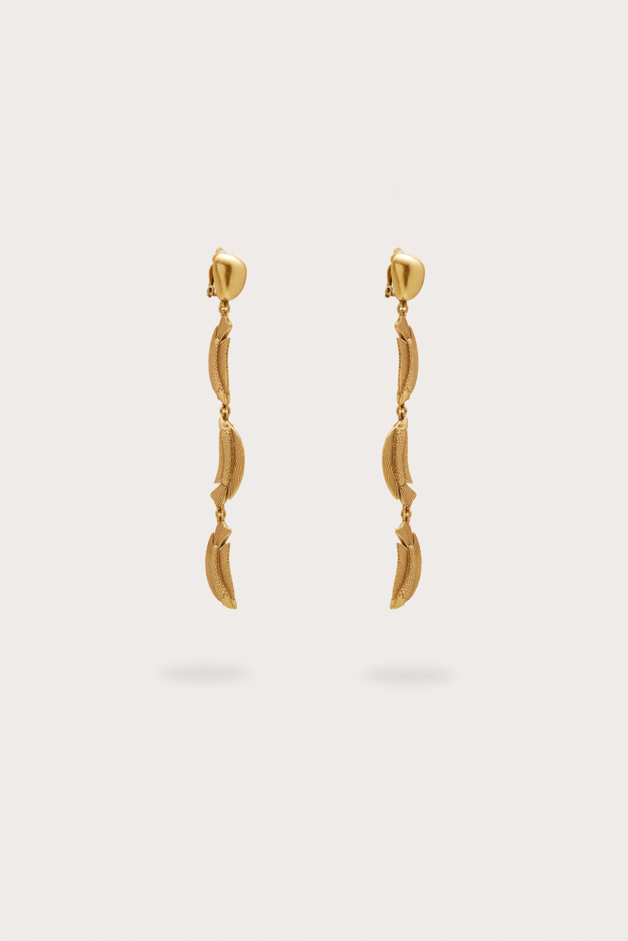 NEEMO TRIO EARRING - ANTIQUE BRASS