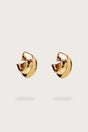 NOVA EARRING - SHINY BRASS