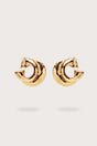 NOVA EARRING - SHINY BRASS